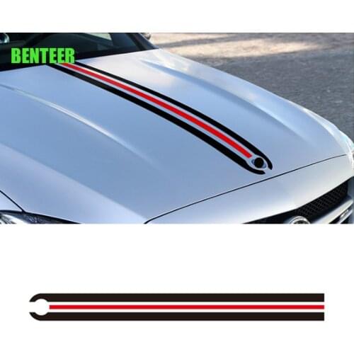 Car head sticker For Mercedes benz AMG GLE GLK GLS GLC E C Glass