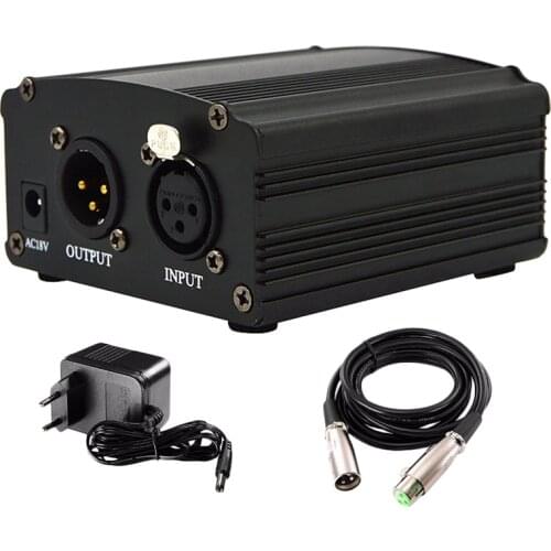 48V USB Phantom Power Supply USB Cable Microphone Cable For Mini Microphone Condenser Recording Equipment