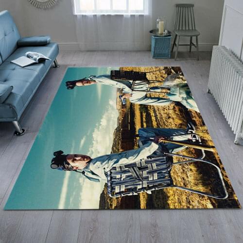 Breaking Bad Naruto Patterned Carpet ,Non Slip Floor Carpet,Teens Carpet,Turkish Rug