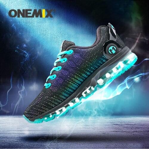 ONEMIX Men Sneakers Breathable Air Mesh Comfortable Tennis Shoes Reflective Sport Trainers Walking Women Footwear For Outdoor
