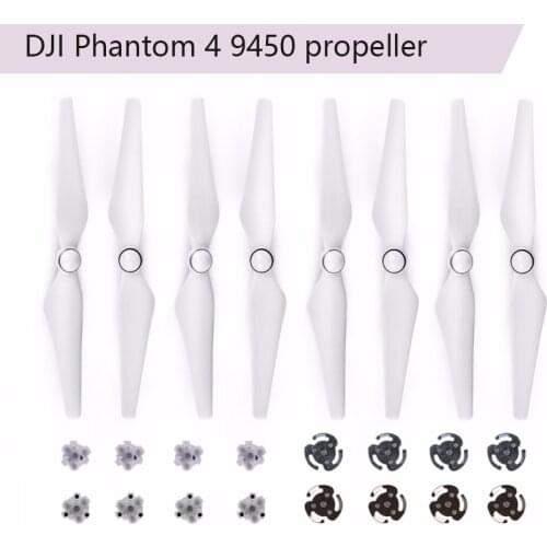 8pcs 9450S Props Quick Release Blades for DJI Phantom 4 PRO 4A Drone propellers with props mount base Spare Parts Accessories