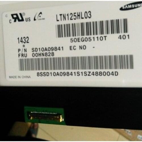 LTN125HL03-401 LTN125HL03 401 FRU 00HN828 for Lenovo X240 X250 X260 IPS Screen FHD 1920x1080 12.5" for Laptop Display
