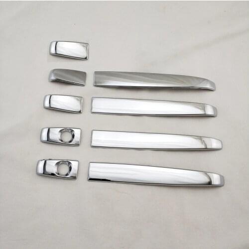 The high quality 8pcs Chrome plated Door Handle Cover Auto For Toyota Camry 2012 2013 2014 2015 Car Trim