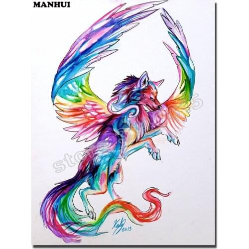 New Diamond Embroidery DIY Diamond Painting Cartoon fox Diamond Painting Cross Stitch Rhinestone Decoration MH067
