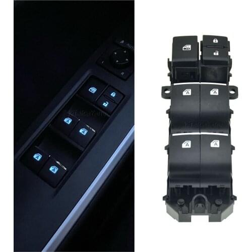Power Window Switch For Toyota RAV4 Corolla C-HR 2019 2020 LED Left Driving Backlight 84040-06070 84040-33170 84040-10020