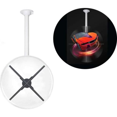 Hanging straight rod bracket Ceiling bracket Stand for3D Hologram Projector Light Advertising Display LED Fan Holographic player