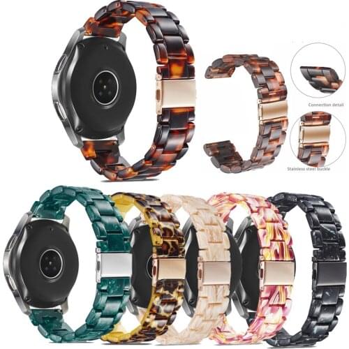 Strap 20MM 22MM for Huawei Gt2 Wristwatch Band Samsung Galaxy Watch Resin Wristband Replacement Bracelet