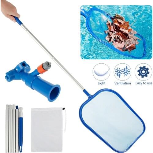 Jet Swimming Pool Vacuum Cleaner Floating Objects Cleaning Tools Vacuum Brush Cleaner Pool Cleaning Net Pool Cleaners Accessori