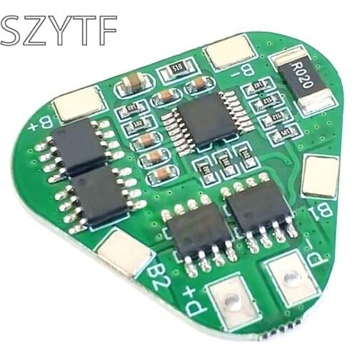 Three series of 12V 18650 lithium battery protection board 11.1V to 12.6V played 8 a charge over discharge protection current