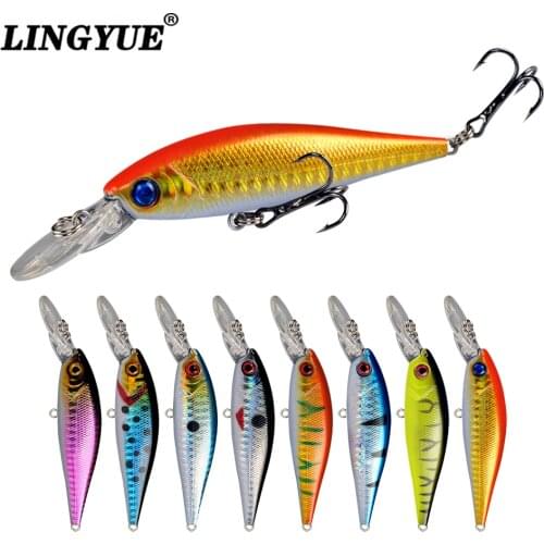 Hot Sale 1PCS Hard Plastic Wobblers 10cm 9g Fishing Lure 3D Eyes Squash Wobbler Floating Minnow Isca Artificial Fishing Equipmen