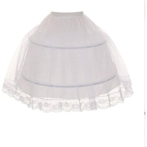 White Short Tulle Petticoat Crinoline Slips Underskirts Half Slips Skirt for Women Ballet Dance Free Shipping
