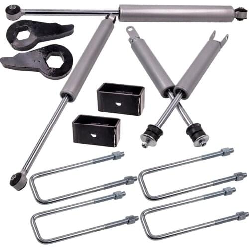 1-3'' Leveling Lift Kit & Shock For Chevy Silverado GMC Sierra 1500 1999-2006