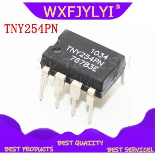 10PCS TNY254PN DIP8 TNY254P DIP TNY254 254PN DIP-8 new and original IC