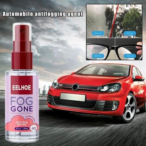 120ml Long Lasting Anti-fog Anti Fog Glass Spray Liquid Mobile Screen Bathroom For glasses Glasses Phone Lens Window Windsh U6F3