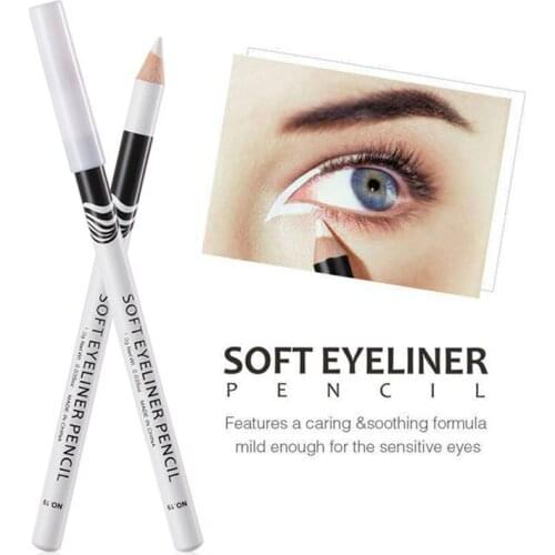 2/3/5/6/10PCS White Make Up Pen Eyeliner Eye Liner Pencil Eyebrow Eyeshadow Cosmetics Eyes Makeup Tools