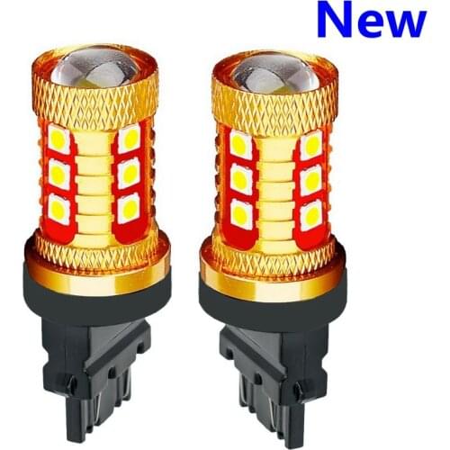 2PCS New Super Bright T25 3157 P27/7W 1000Lm 3030 LED Car Light Auto Daytime Running Light Lamp Turn Signals 3156 3057 3456 3757