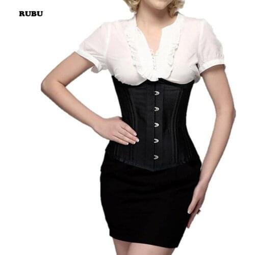 26 Steel Boned Heavy Duty Underbust Corsets Waist Trainer Shaper for Weight Loss and Bustiers Sexy Lingerie Top Plus Size S-6XL