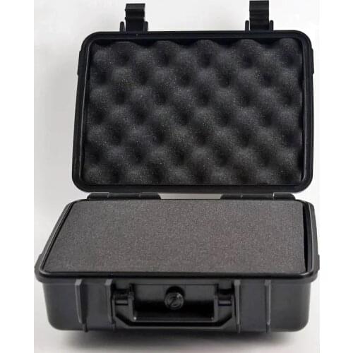 270x230x100mm Instrument Box ABS Plastic Toolbox Sealed Aviation Safety Box Waterproof Toolbox Protective Box Storage Box
