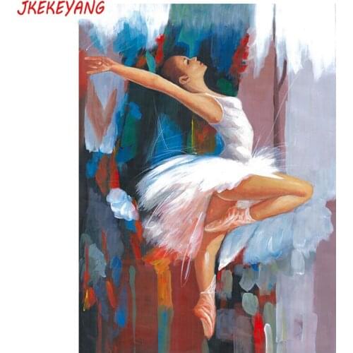 5D DIY square/round Diamond painting Ballet girl Cross Stitch Diamond Embroidery Pattern Rhinestone J1663