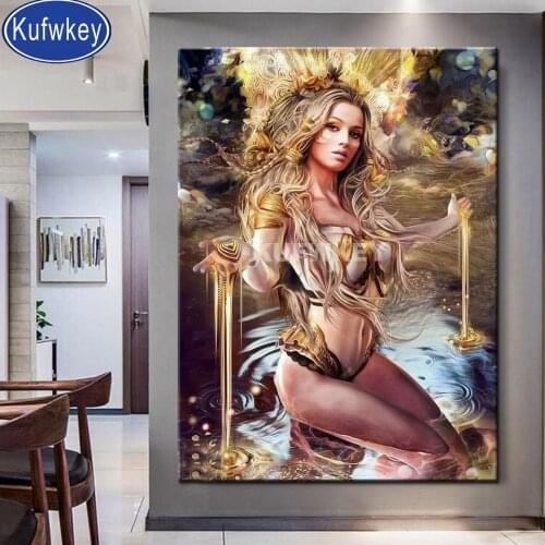 Game Anime queen Diamond Painting Full Square round Diamond 5D DIY Embroidery Cross Stitch Mosaic Diamond girl gift
