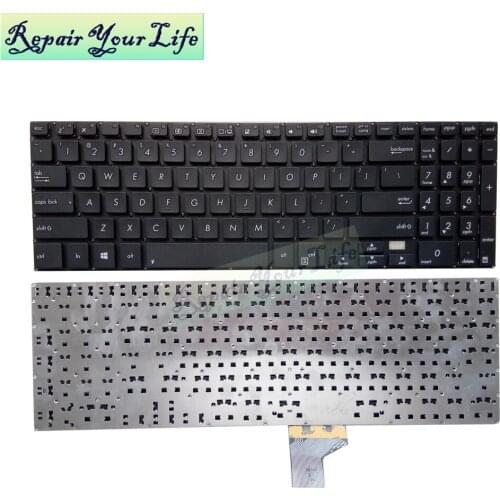 Laptop keyboard for ASUS PRO551 PRO551LD PRO551E PRO550L PU551 PU500 PU550 US English black no frame original internal