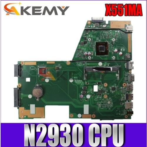Akemy X551MA Laptop motherboard for ASUS X551MA F551MA D550M original mainboard N2930 CPU