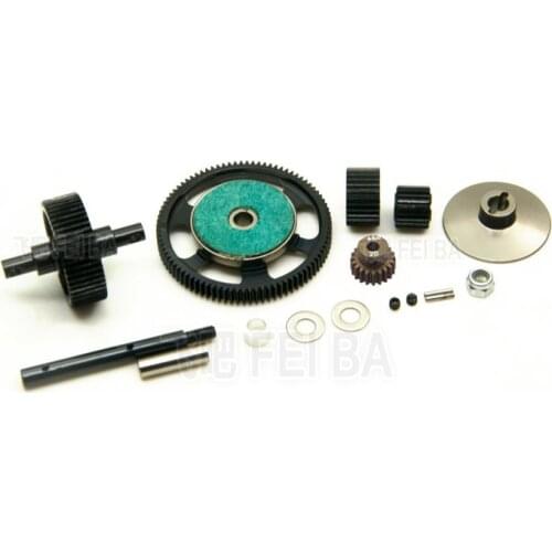 Metal centre transmission case gear set for 1/10 Crawler Axial SCX10 90016 90021 90022 90027 90028