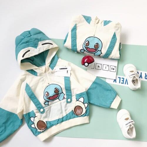Autumn and Winter Clothes New Boys and Girls Cartoon Childrens Coat Boys Jacket Baby Girl Coat