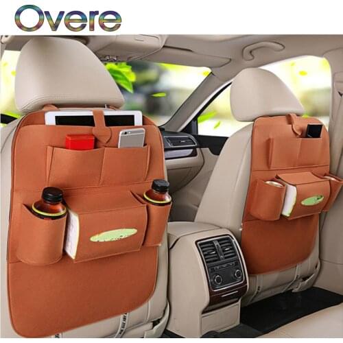 Overe 1PC Auto Car Back seat storage bag Net For Mercedes W205 W203 Volvo XC90 S60 XC60 V40 Alfa Romeo 159 156
