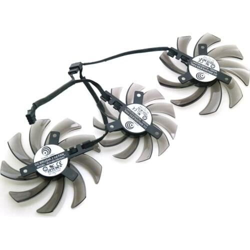 PLD09210S12HH PLD08010S12HH DC12V 4Pin VGA Fan For GEFORCE GTX1080TI 980TI 1070 1060 RX580 570 Graphics Card Fan