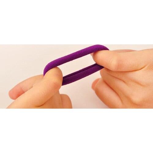 A Hair Head Hair Accessories Jointless Leather Bag Emailed To Circle High Elastic Rubber Band Rope Rope Sale