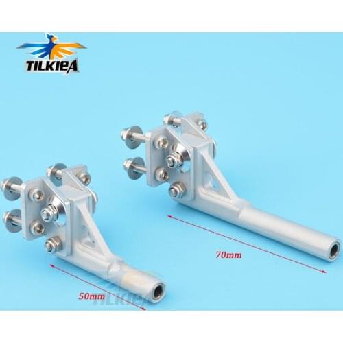 RC Boat 50/70mm Length Shaft(Axle) Bracket Stinger Drive for 4mm Propeller Shaft Flexible Shaft 4mm Strut