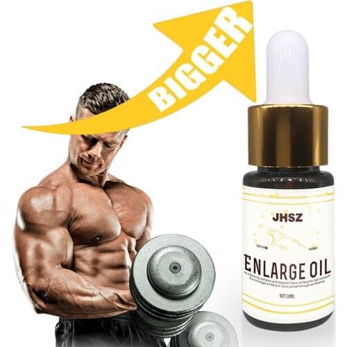 Herbal Men Enlargement Essential Oil 10ml Massage Cream Male Growth Penis Enlarger Big Dick Lube Sex oil Increase Cock Bigger