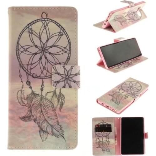 100pcs/lot Cartoon Pattern Stand Leather PU+TPU Cover Case For Samsung Galaxy Note 8 J330 J5 J530 J730 2017 EU Version