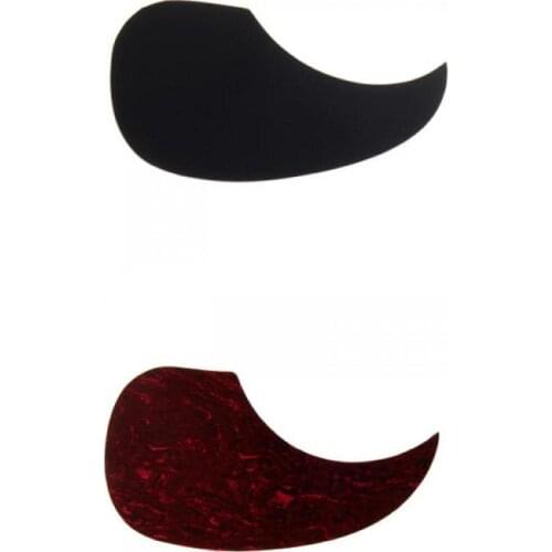 2pc Self Adhesive Pickguard Scratch Guard Plated for Acoustic Guitar Comma Shape
