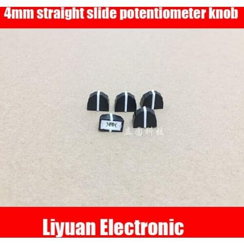 4mm straight slide potentiometer push button Mixer EQ equalizer potentiometer effect fader cap adjustment switch