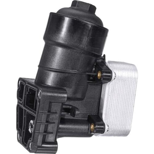 Car Engine Oil Cooler Assembly With Filter Housing 03L115389C Fit For AUDI A3 A4 SEAT SKODA