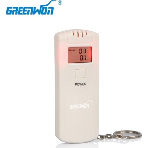 10PCS/ 2020 new Wholesale White Car Gadget LCD Digital 64S Breathalyzer Alcohol Tester Alcohol Analyzer