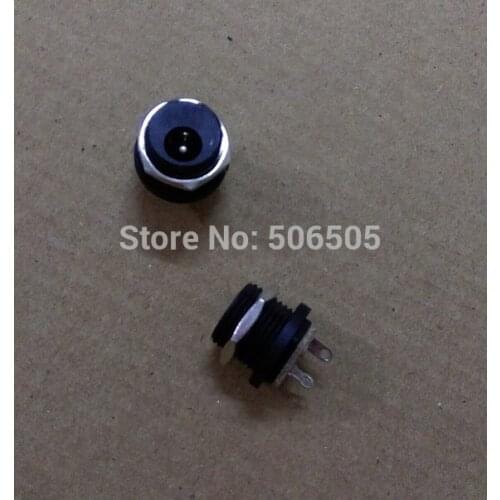 Free shipping male DC socket Connectors 5.5X2.1MM Outside of the screw 20pcs/lot