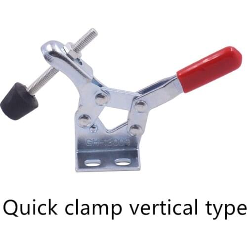 Quick clamp horizontal GH-13009 welding fixture clamping woodworking engraving machine device