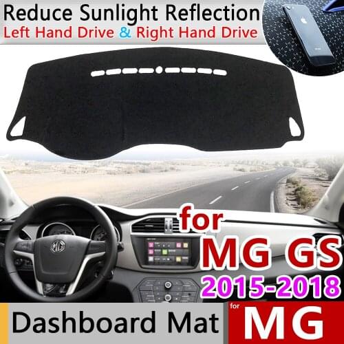 For MG GS 2015 2016 2017 2018 Anti-Slip Mat Dashboard Cover Pad Sunshade Dashmat Protect Carpet Dash Car Accessories for MGGS