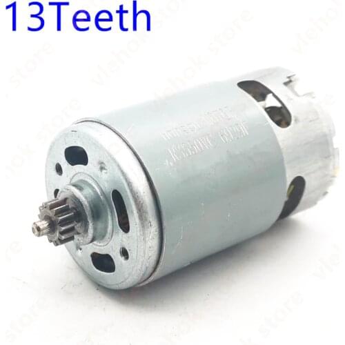 13Teeth RS550 Motor 7.2V 9.6 10.8V 12V 14V 14.4V 16.8V 18V 21V 24V 25V for BOSCH DeWALT HITACHI MAKITA METABO Milwaukee HILTI