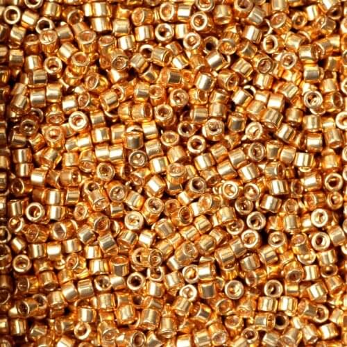 FAIRYWOO 3 Grams/Bag Miyuki Bead DB410 Bead Glass Golden Beads For Women Accessories Jewelry DIY Bracelet Wholesale Lots Bulk
