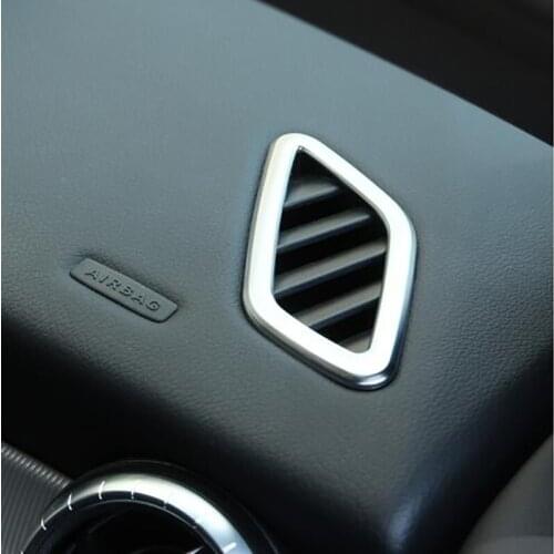 Car Styling Chrome Dashboard Air Conditioning Vent Cover Trim For Mercedes Benz CLA GLA A Class W117 C117 W176 A180 X156