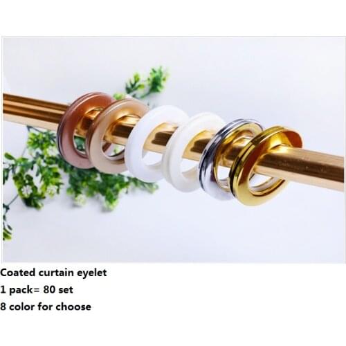 80set X 42mm Roman rings Rufflette Jupiter Rings for Eyelet Curtain Eyelet Big Eyelet Plastic for curtain accessories