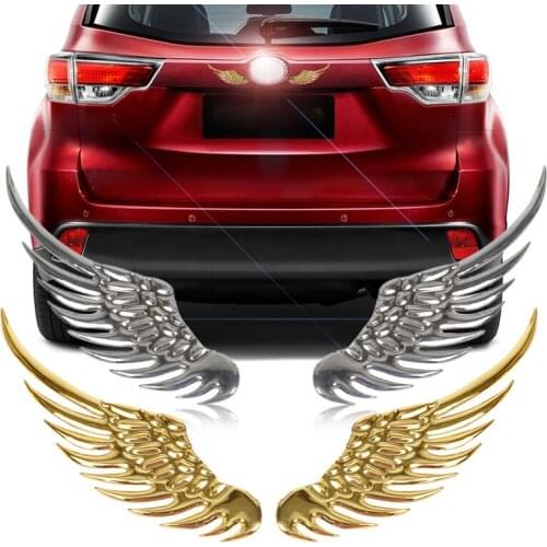 1 Pair Car sticker 3D wings Decoration Sticker For Chevrolet Cruze TRAX Aveo Lova Sail EPICA Captiva Malibu Volt Camaro Cobalt