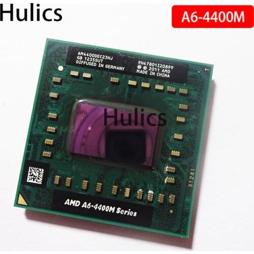 Hulics Original AMD Dual Core A6-4400M 2.7Ghz A6 4400M AM4400DEC23HJ A6-Series notebook CPU