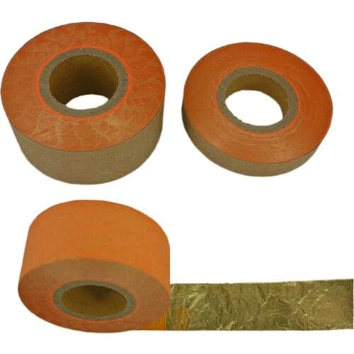 Imitation Gold Silver Roll Leaf 25 mm x 50 m a Roll Genuine Copper Leaf for gilding lines Moulding Furniture Frames