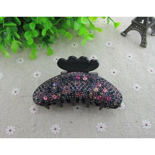 High Quality Fashion Big Rhinestone Hair Claws Gripper Female Popular Hairpin Clip Hair Ornament Hair Accessory