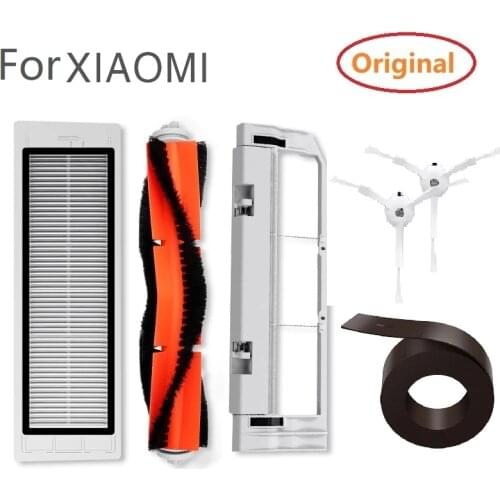 Original Main Brush HEPA Filter Side Brush Wall Cleaner Tool for Xiaomi MIJIA roborock Vacuum Parts